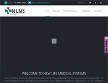 Tablet Screenshot of nlms.in